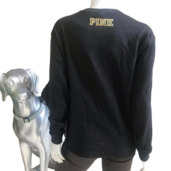 PINK Victoria's Secret Buff 'em Up Colorado Buffaloes Sweater Lace Up Size XS - Picture 3 of 7